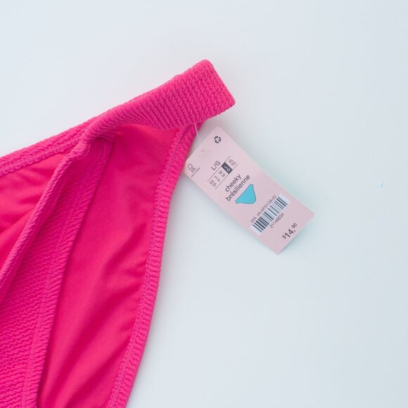 Ardene pink bikini bottom / Size L / New - Picture 2 of 5